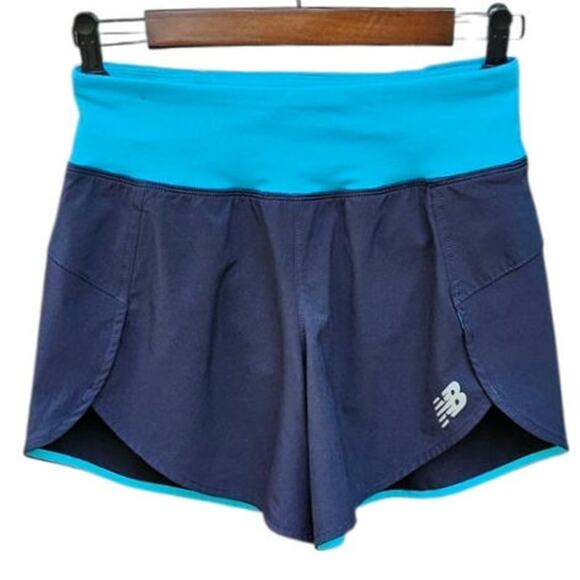 New Balance Running Shorts Activewear Navy Women's XSmall - Picture 1 of 6